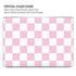 Pink and White Checkerboard MacBook Pro 14in (2021-24) Case plus Skin